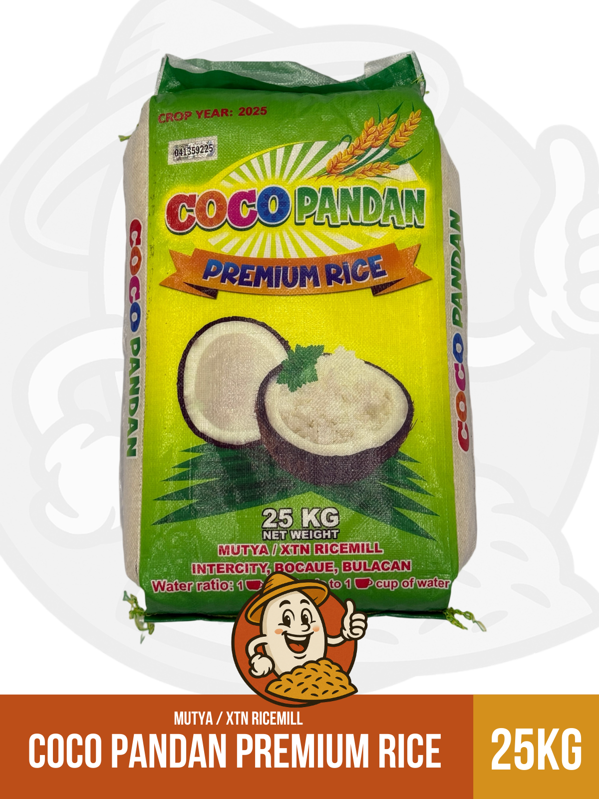 Coco Pandan Rice 25kg